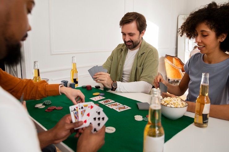 Poker table lobby showing multiple stake levels